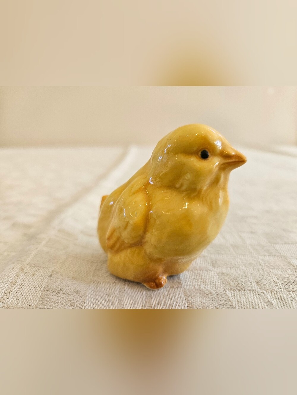 Porcelain Chick Figurine Vintage collectible